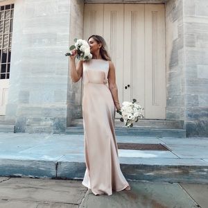 BHLD. Ghost London Alexia Dress in Oyster